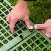 Geogitter für Drainage - GEORUNNER® SCOUR PROTECTION - Presto Geosystems - für Fundament