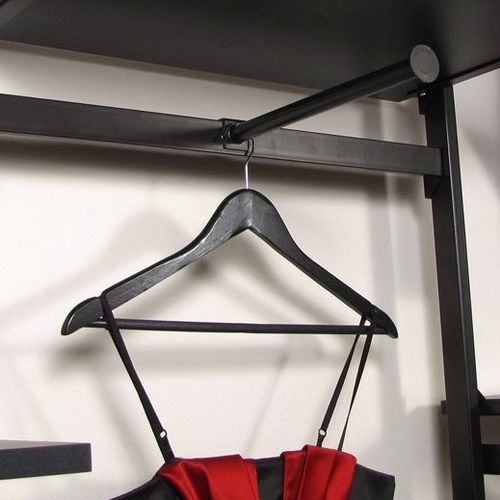 Präsentierregal für Kleidungsstücke - VRKDB4F-8SH-1H - UDIZINE.com - wandmontiert / Metall / einseitig