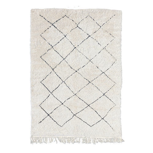 Moderner Teppich - Taroudant - AFK Living - Karomuster / Wolle / rechteckig