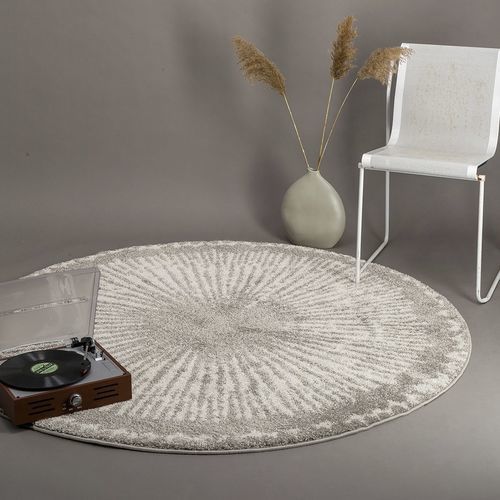 Moderner Teppich - IRIS - AFK Living - Motiv / Polypropylen / rund