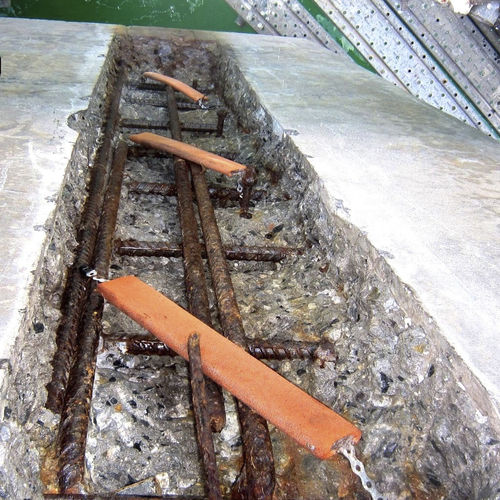 Galvanische Anode / für Stahlbeton - GSC - Metalnastri - Zink