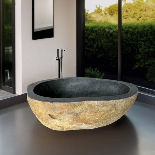 Ovale Badewanne - VENICE - ARRELART - freistehend / für Wohnungen / für Außenbereich