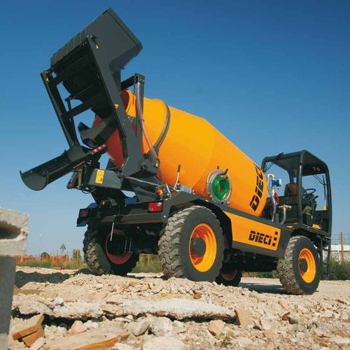 Diesel-Autobetonmischer - AB L 4700 - DIECI - für Baustelle / zum Laden