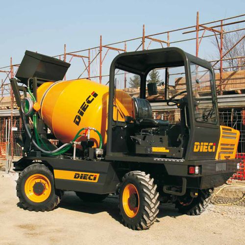 Diesel-Autobetonmischer - AB L 3500 CCS - DIECI - für Baustelle / zum Laden