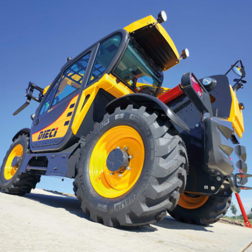 Teleskoplader für Baustelle - ZEUS 37.8 - DIECI - für Materialumschlag / für Hubanwendungen