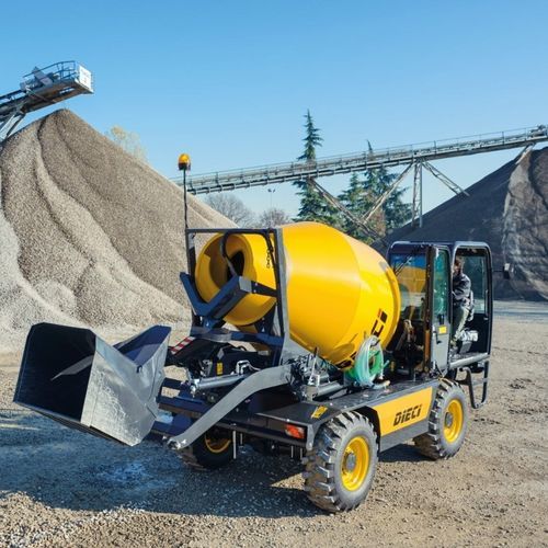 Diesel-Autobetonmischer - AB F 7000 CCS - DIECI - für Baustelle / zum Laden