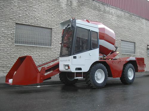 Autobetonmischer für Baustelle - PREMIER - 4 - Partindus - Diesel / zum Laden / Tier 3