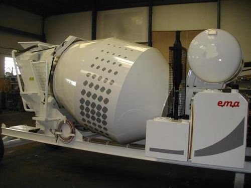 Mobiler Betonmischer - EMA 2 - Partindus - festinstalliert / elektrisch / hydraulisch