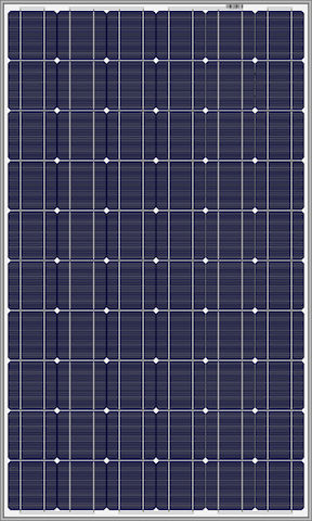 Monokristallines Photovoltaik-Modul - SI-ESF-M-M156-60 - Solar Innova Green Technology