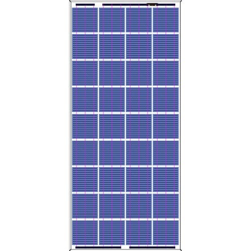 Photovoltaik-Modul / polykristallines Silizium - SI-ESF-M-P156-36 - Solar Innova Green Technology - farbig