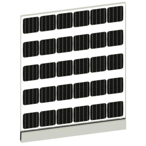 Photovoltaik-Modul für Balkon - SI-ESF-M-BIPV-BL-M156-30 - Solar Innova Green Technology - monokristallin / Doppelglas / BIPV