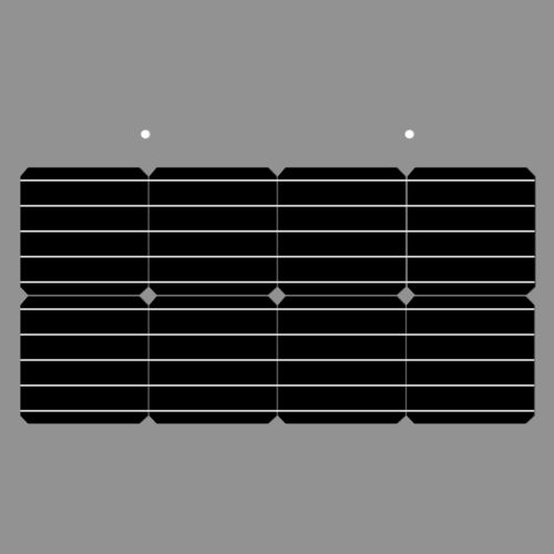 Flachdachziegel - SI-ESF-M-BIPV-TL-M156-8H - Solar Innova Green Technology - Photovoltaik / Glas / rot