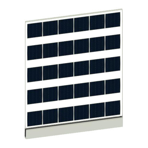 Photovoltaik-Modul für Balkon - SI-ESF-M-BIPV-BL-P156-30 - Solar Innova Green Technology - monokristallin / Doppelglas / BIPV