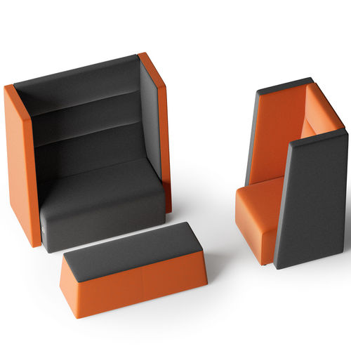 Modernes Sofa - TRES - ARTE & D SRL - Stoff / Kunstleder / Hochlehner
