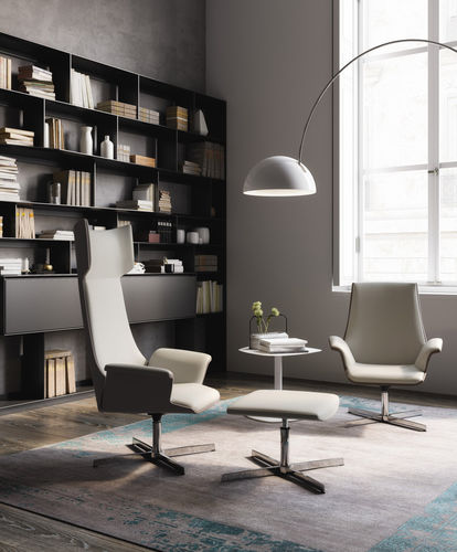 Moderner Sessel - MAXIMA - ARTE & D SRL - Kunstleder / Leder / Stoff