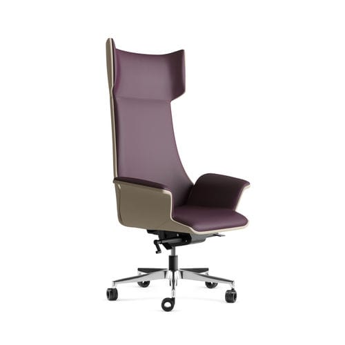 Moderner Chefsessel - MAXIMA - ARTE & D SRL - Kunstleder / Leder / Polster