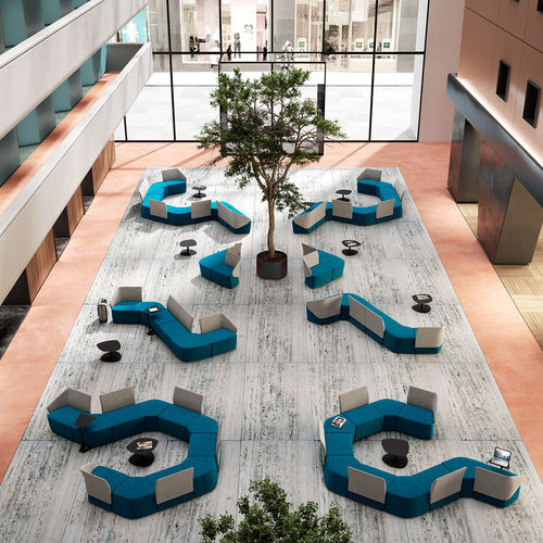 Modulare Polsterbank - IKEBANA - ARTE & D SRL - modern / Stoff / Leder