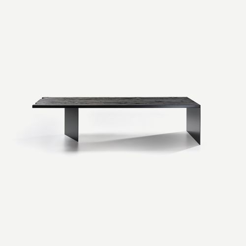 Moderner Tisch - ILL - Nature Design - Eiche / Gestell aus Metall / rechteckig