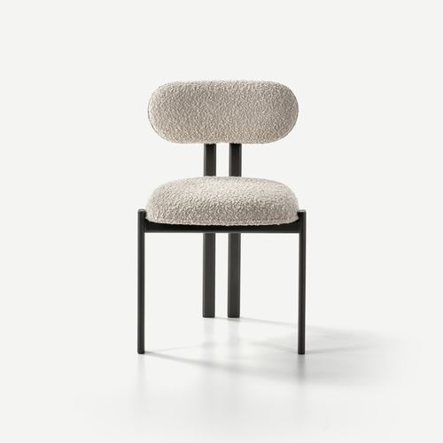 Moderner Stuhl - Bay  - Nature Design - für den Innenraum / Stoff / Gestell aus Eiche