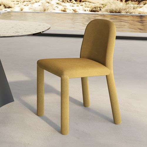Moderner Stuhl - Origin - Nature Design - für den Innenraum / Stoff / Polster