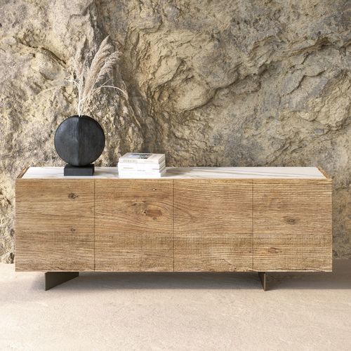 Modernes Sideboard - Geode - Nature Design - Eiche / Massivholz / Natureiche