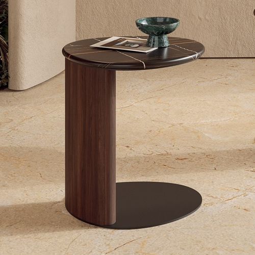 Moderner Beistelltisch - Drop - Nature Design - Glas / Keramik / Marmor