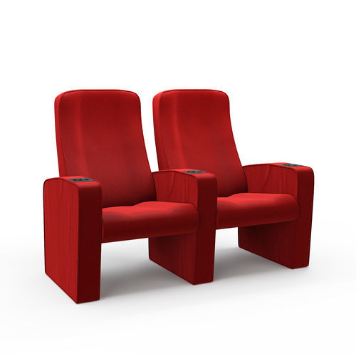 Stoffkinosessel - ST OMAR - FERCO SEATING SYSTEMS M SDN BHD - Leder / für Theater / orange