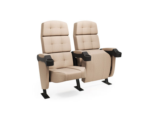 Leder-Kinosessel - PARAGON 788 - FERCO SEATING SYSTEMS M SDN BHD - Stoff / für Gewerbegebrauch / beige