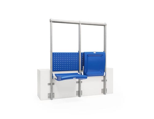 Versenkbare Sitztribüne - RailSeat 100 - FERCO SEATING SYSTEMS M SDN BHD - für den Außenbereich / für Sportanlage / Kunststoff