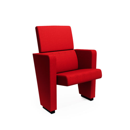 Moderner Auditoriumsessel - K1 - FERCO SEATING SYSTEMS M SDN BHD - Stoff / Leder / Holzfurnier
