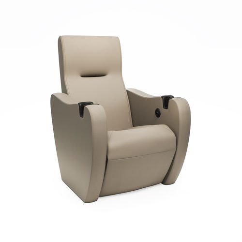 Leder-Kinosessel - REX ZERO GRAVITY - FERCO SEATING SYSTEMS M SDN BHD - Stoff / für Gewerbegebrauch / rot