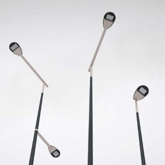 Lichtmast für Straße - LAFOGLIA - Ghisamestieri - modern / Metall / LED