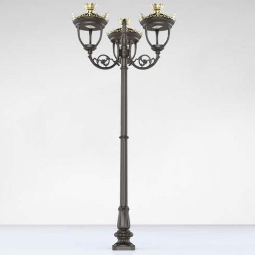 Lichtmast - OVULI 10 - Ghisamestieri - Gusseisen