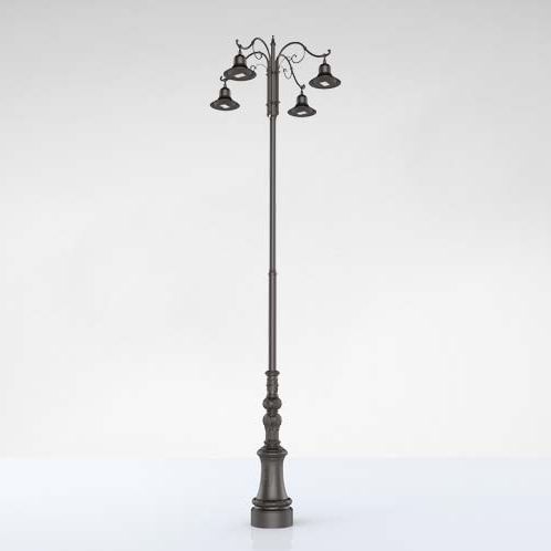 Lichtmast - ROMA - Ghisamestieri - Gusseisen