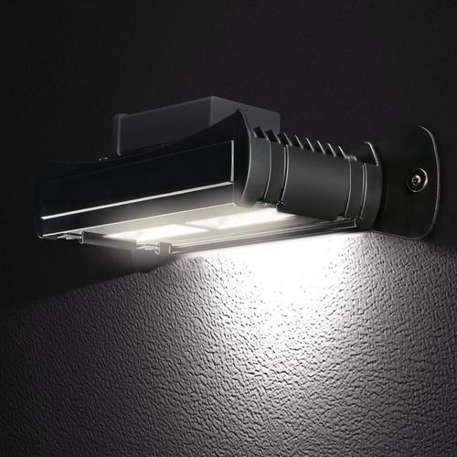 Moderne Wandleuchte - HIBRA - Ghisamestieri - für Außenbereich / Aluminium / rechteckig