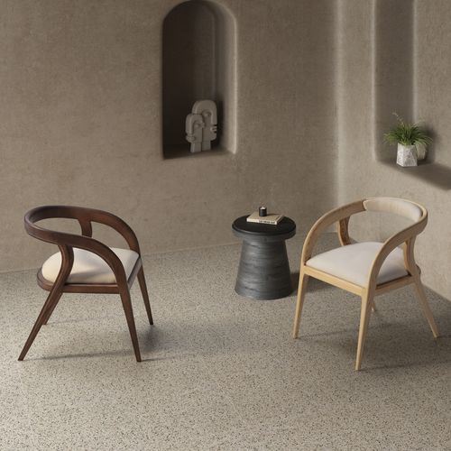Stuhl / organisches Design - ASHLY - Raga - für den Innenraum / Stoff / Esche