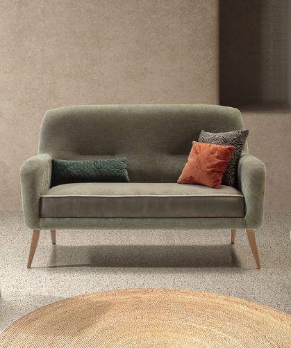 Modernes Sofa - SANDY - Raga - für Wohnzimmer / Stoff / mit Armlehnen