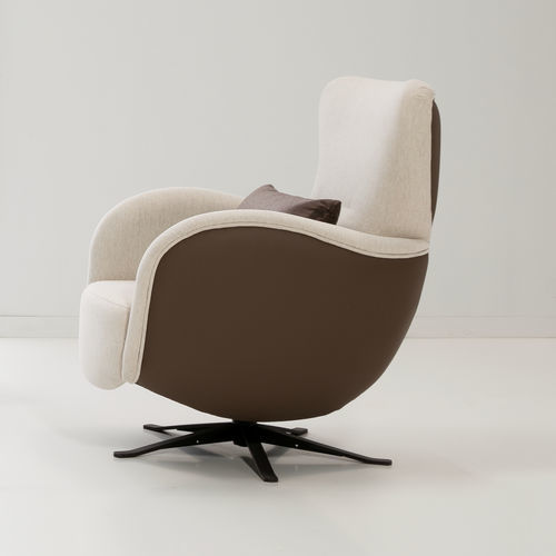 Moderner Sessel - Mariposa - Raga - Stoff / Leder / Kunstleder