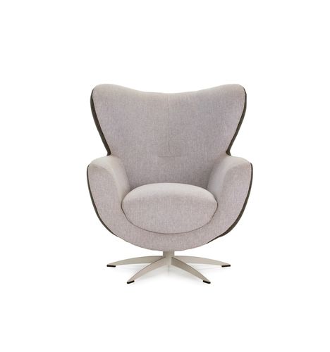 Moderner Sessel - BLOOM - Raga - Stoff / Leder / Holz