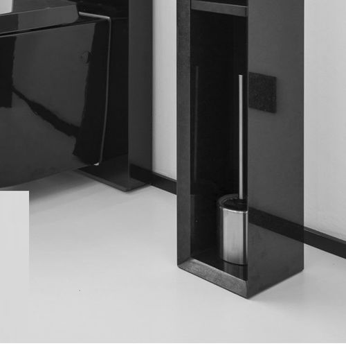 Metall-Toilettenbürste - Luis Design - bodenstehend