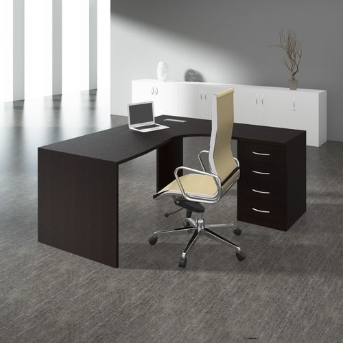 Chefschreibtisch - DIR - FERCIA - bodenstehend / modern / Holz