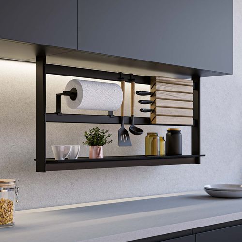 Wandmontiertes Regal - HANG - Damiano Latini srl - Modul / modern / Aluminium