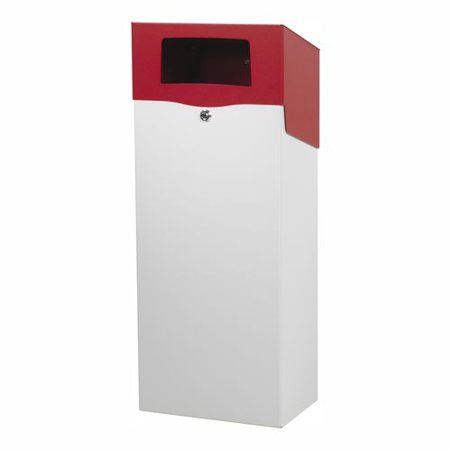 Park-Abfallbehälter - TANGO 60L : 7664-0009 - ROBI AG - System / bodenstehend / wandmontiert