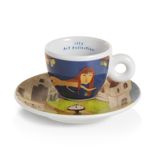 Porzellan-Kaffeetasse - 24162 - ILLY CAFFÈ France - für Restaurants / für Hotels / für Bar
