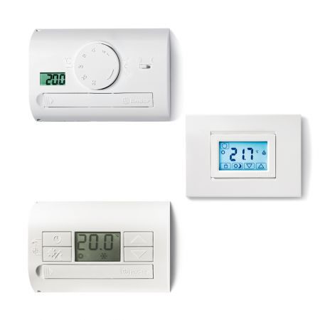 Digitales Thermostat - 1T - FINDER S.p.A - programmierbar / für Heizungen / für Klimaanlagen