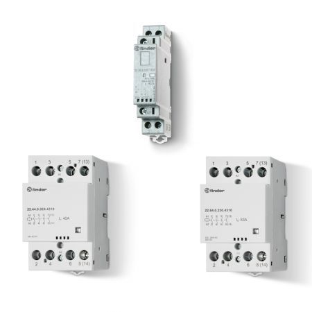 Modulare Schutz - 22 - FINDER S.p.A - AC / DC / für DIN-Schiene