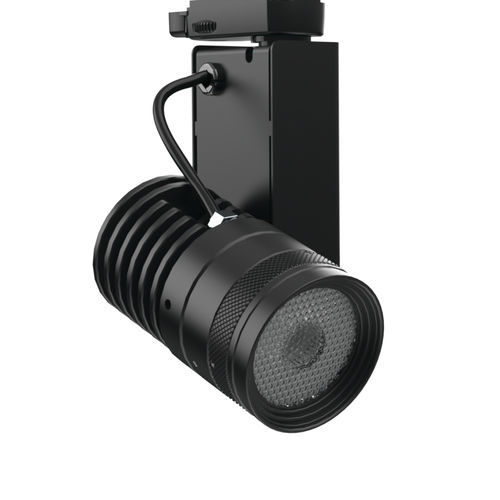 LED-Schienenleuchte - LEXYS ZOOM - SPX LIGHTING - rund / anodisiertes Aluminium / aus lackiertem Stahl