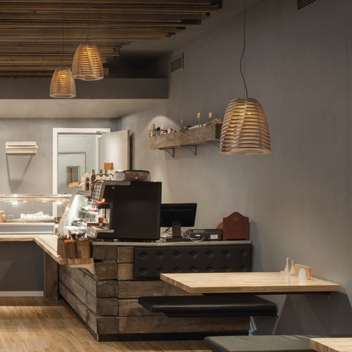 Hängelampe - TWIST - Novolux Lighting - Buche / modern / mit Kabel