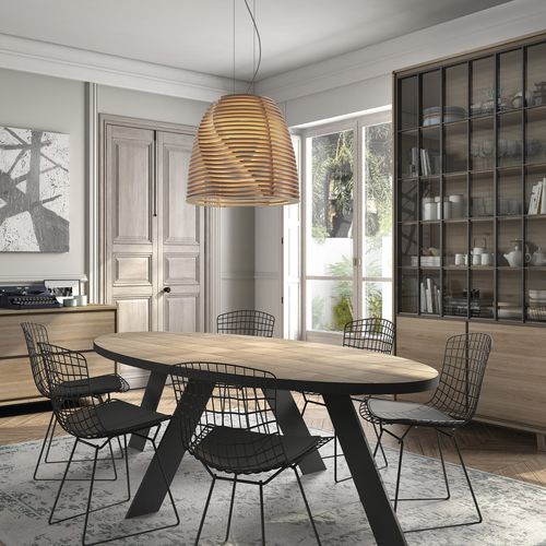 Hängelampe - TWIST - Novolux Lighting - Buche / modern / mit Kabel