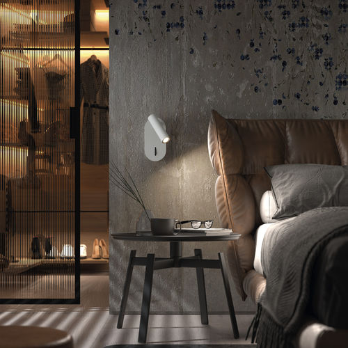 Moderne Wandleuchte - 704B-L0103B-01 - Novolux Lighting - für den Innenraum / Stahl / PMMA